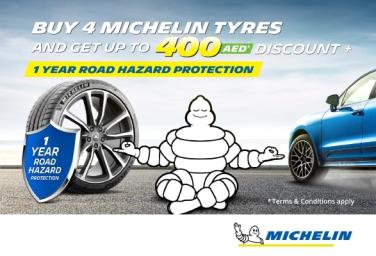 Michelin 400 AED cashback