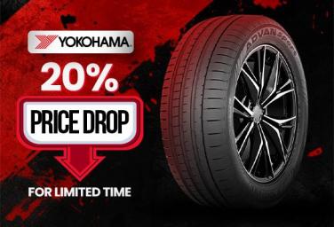 20% Price Drop on Yokohama Tyres – Limited Time Only