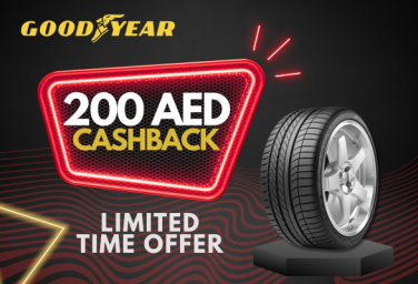 Get AED 200 Instant Cashback on Goodyear Tyres!