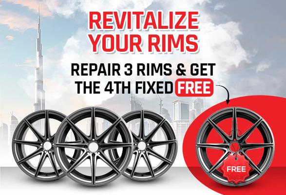 Get 3 Wheels fixed and get the 4th fixed FREE!
