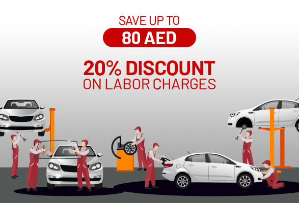 Save 20% off labor charges