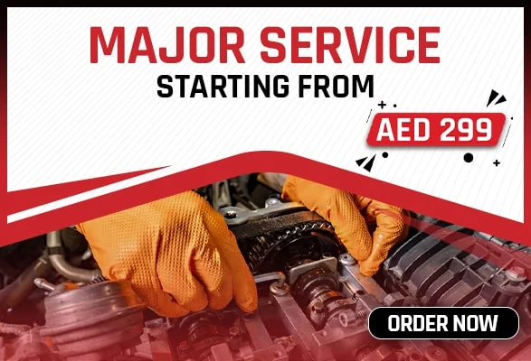 Major Car Service Package in UAE - AED 299 Only!