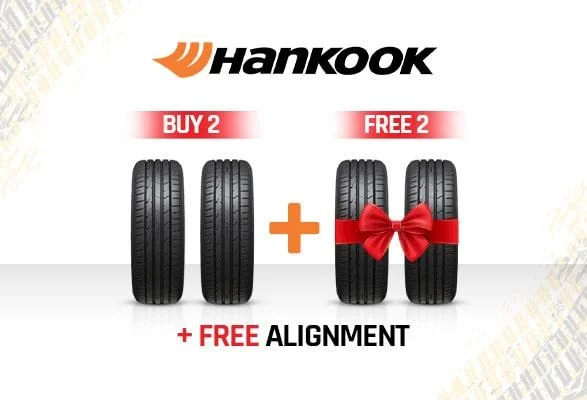  Hankook Buy 2 get 2 free