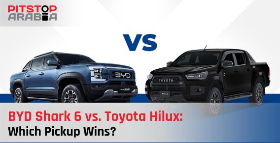 BYD Shark 6 vs. Toyota Hilux