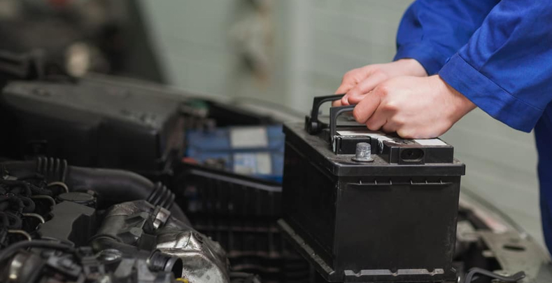 Car battery replacement