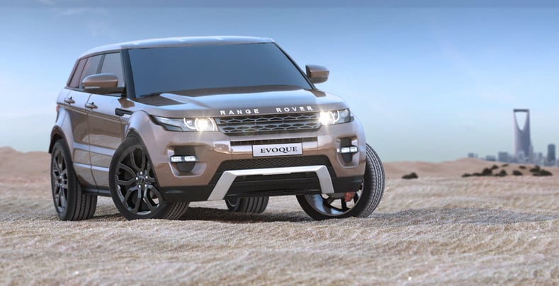 Range Rover Evoque in KSA