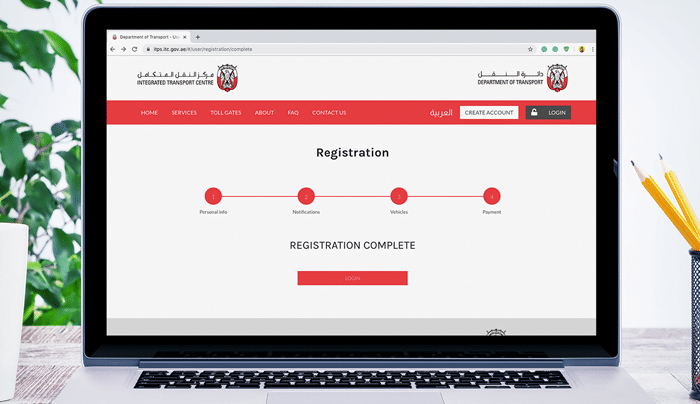 Register Salik Account