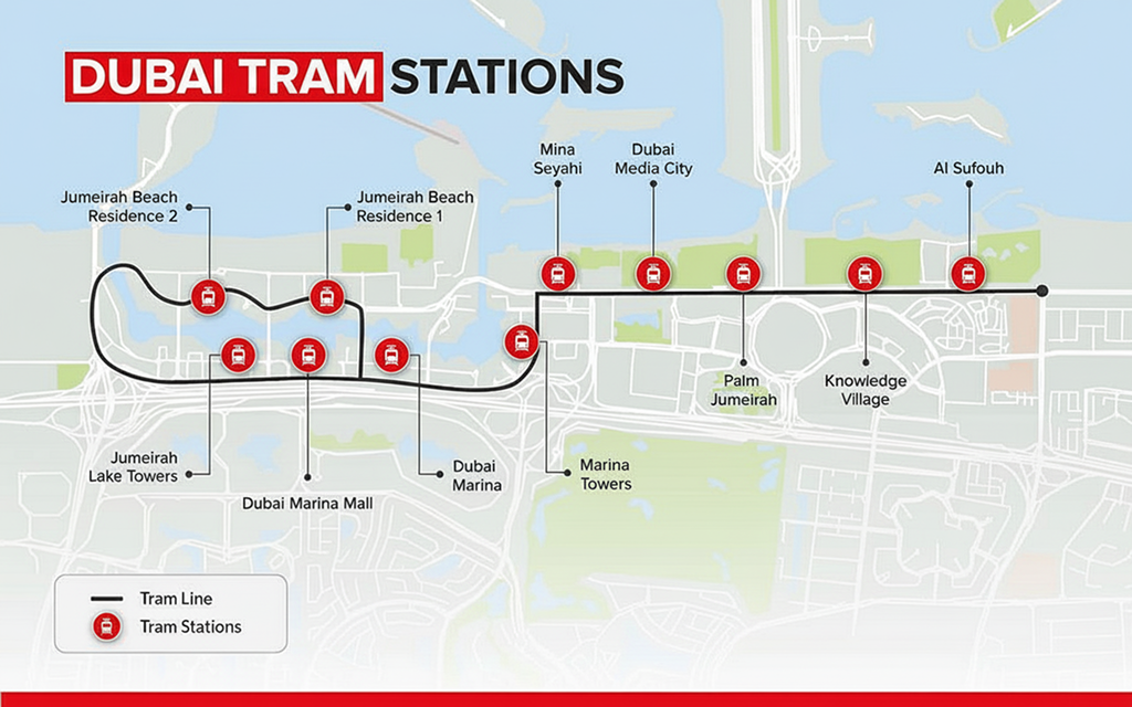 Popular Routes and Schedules for the Dubai Metro and Buses