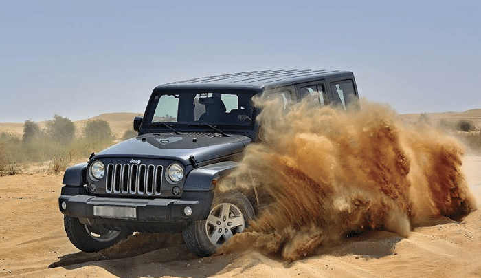 Vehicle Used for Dune Bashing